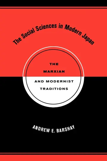 Cover of The Social Sciences in Modern Japan