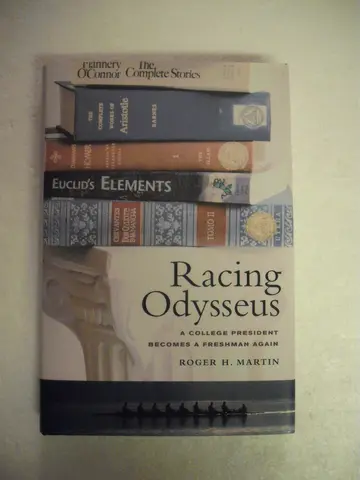 Cover of Racing Odysseus – A College President Becomes A Freshman Again