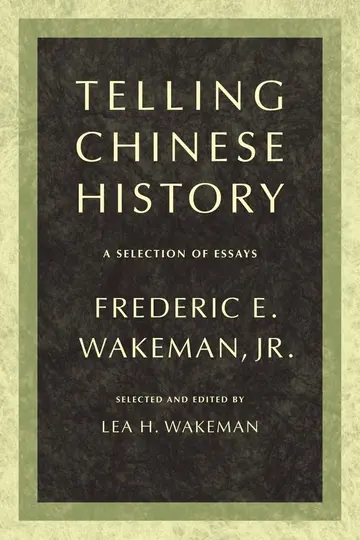 Cover of Telling Chinese History