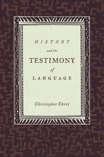 Cover of History and the Testimony of Language