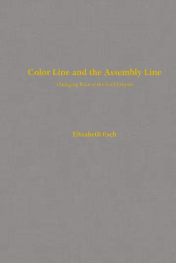 Cover of The Color Line and the Assembly Line
