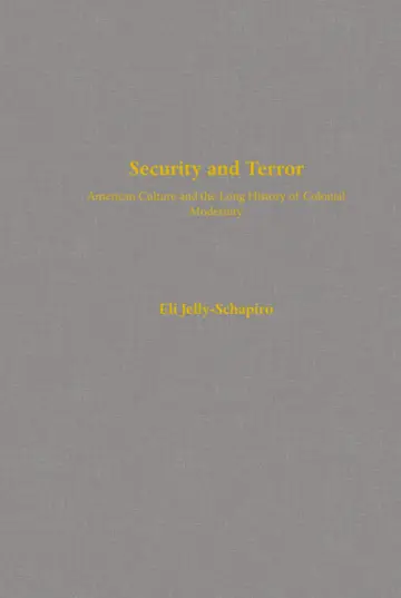 Cover of Security and Terror