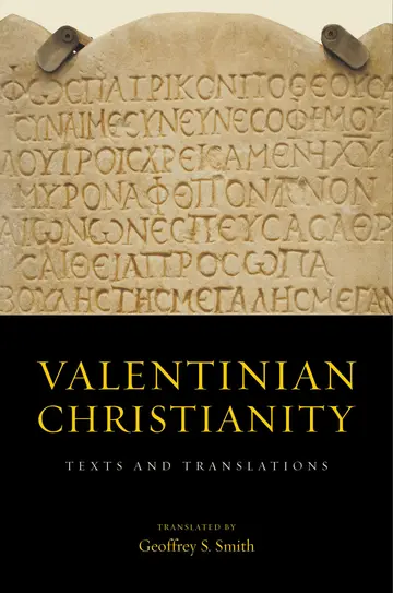 Cover of Valentinian Christianity