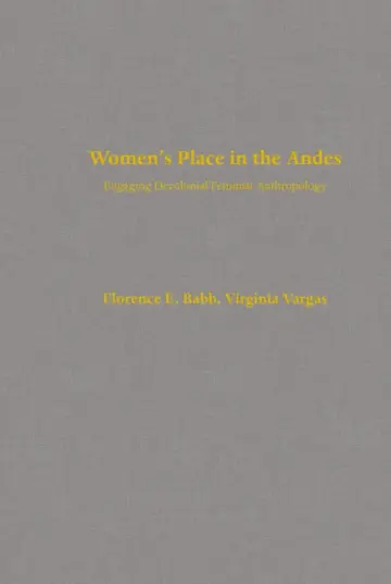 Cover of Women's Place in the Andes