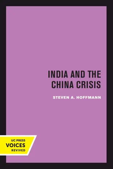 Cover of India and the China Crisis