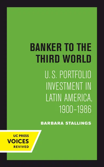 Cover of Banker to the Third World