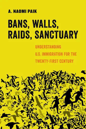 Cover of Bans, Walls, Raids, Sanctuary