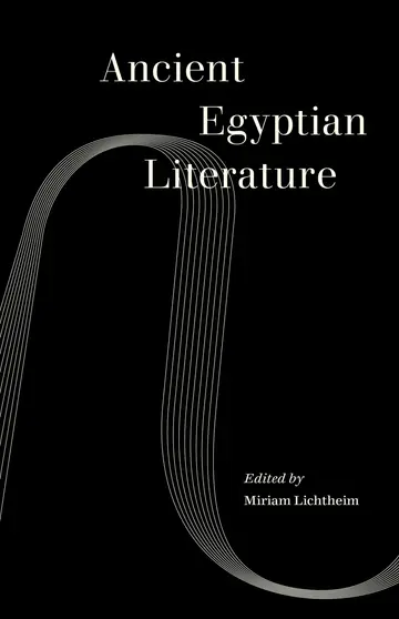 Cover of Ancient Egyptian Literature