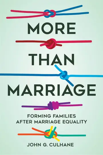 Cover of More Than Marriage