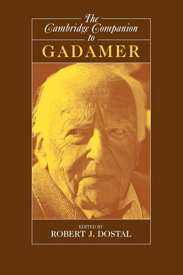 Cover of The Cambridge Companion to Gadamer