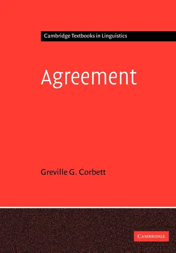 Cover of Agreement