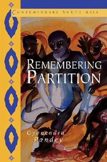 Cover of Remembering Partition