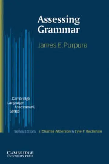 Cover of Assessing Grammar