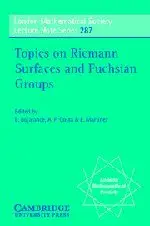 Cover of Topics on Riemann Surfaces and Fuchsian Groups