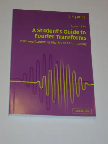 Cover of A Student`s Guide to Fourier Transforms