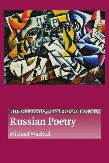 Cover of The Cambridge Introduction to Russian Poetry