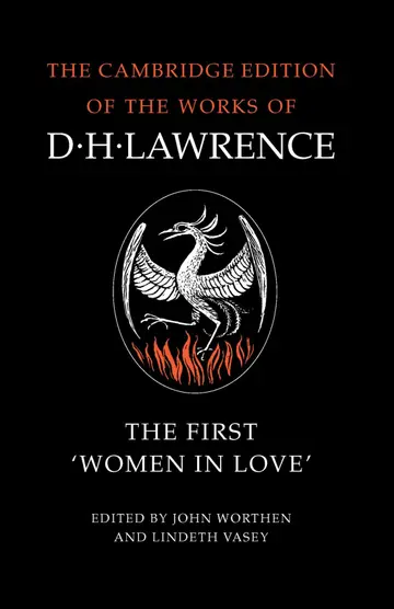 Cover of The First 'Women in Love'