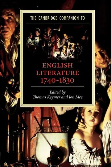 Cover of The Cambridge Companion to English Literature, 1740–1830