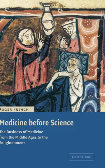 Cover of Medicine before Science