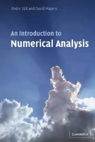 Cover of An Introduction to Numerical Analysis