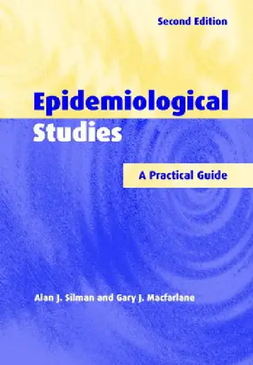 Cover of Epidemiological Studies