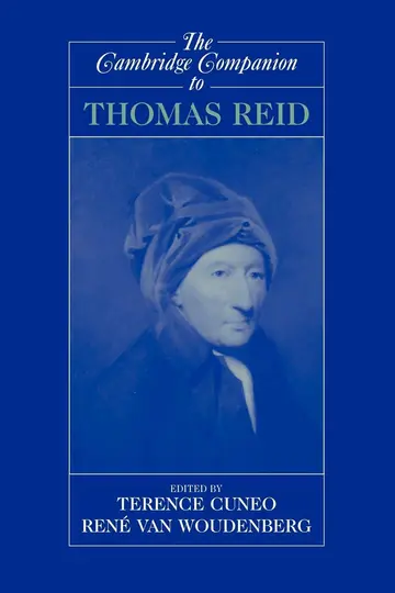 Cover of The Cambridge Compaion to Thomas Reid