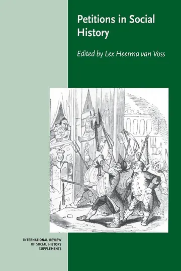 Cover of Petitions in Social History