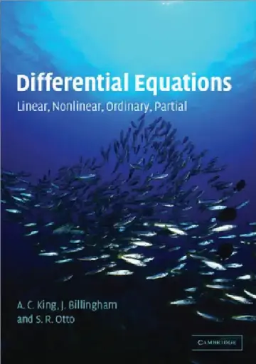 Cover of Differential Equations
