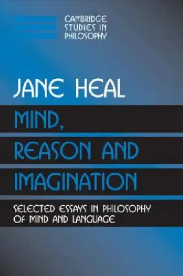 Cover of Mind, Reason and Imagination