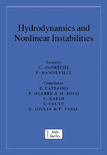 Cover of Hydrodynamics and Nonlinear Instabilities
