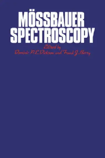 Cover of Mossbauer Spectroscopy