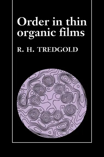 Cover of Order in Thin Organic Films