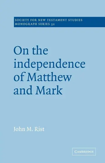 Cover of On the Independence of Matthew and Mark