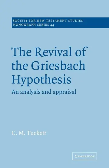 Cover of Revival Griesbach Hypothes