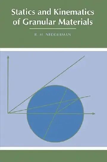 Cover of Statics and Kinematics of Granular Materials