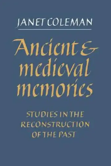 Cover of Ancient and Medieval Memories