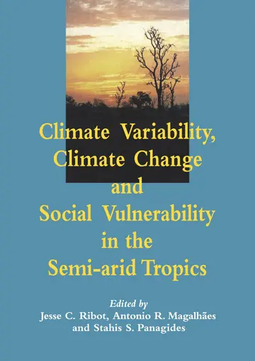 Cover of Climate Variability, Climate Change and Social Vulnerability in the Semi-arid Tropics