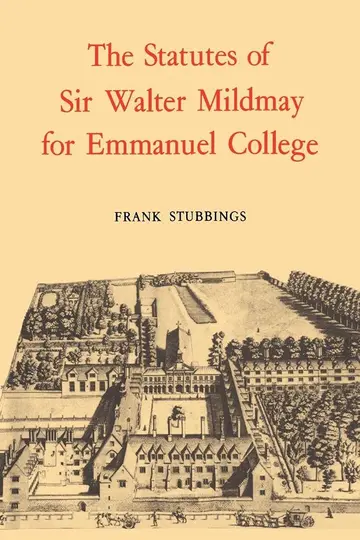 Cover of The Statutes of Sir Walter Mildmay