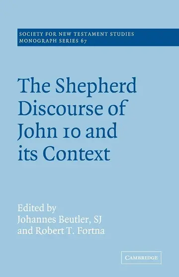 Cover of The Shepherd Discourse of John 10 and its Context