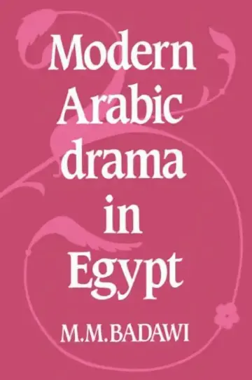 Cover of Modern Arabic Drama in Egypt