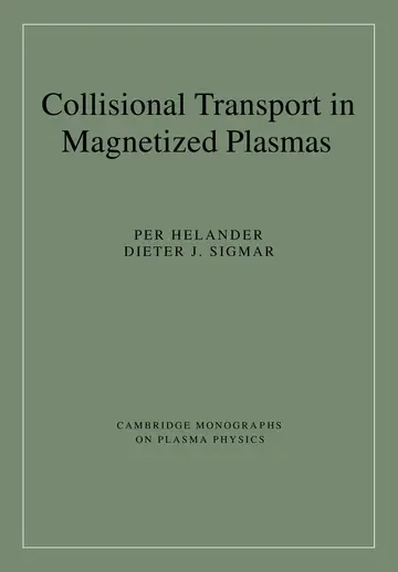 Cover of Collisional Transport in Magnetized Plasmas