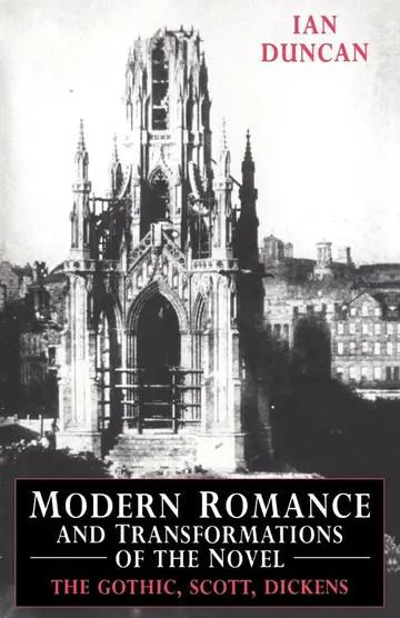 Cover of Modern Romance and Transformations of the Novel