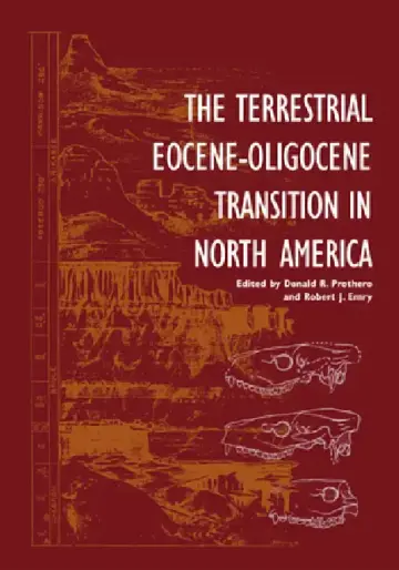 Cover of The Terrestrial Eocene-Oligocene Transition in North America