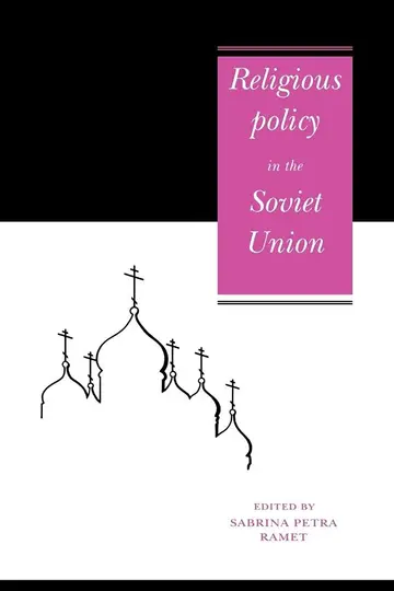 Cover of Religious Policy in the Soviet Union