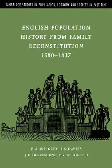 Cover of English Population History from Family Reconstitution 1580 1837