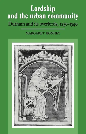 Cover of Lordship and the Urban Community