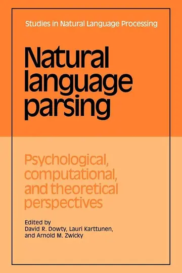 Cover of Natural Language Parsing