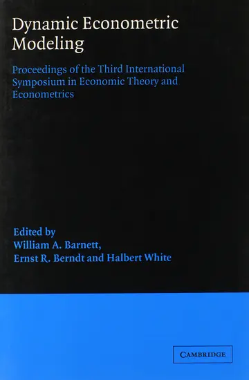 Cover of Dynamic Econometric Modeling