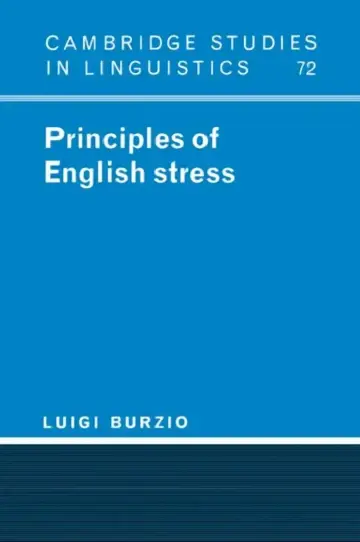 Cover of Principles of English Stress