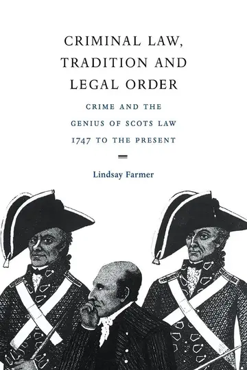 Cover of Criminal Law, Tradition and Legal Order